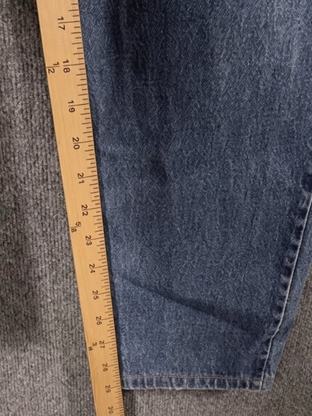 Vintage Levis 550 Jeans Mens 36x30 Blue Denim Relaxed Fit Tapered Made USA 90s